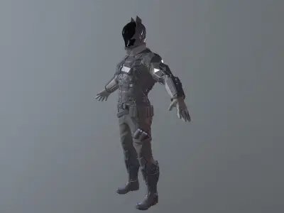 Character Batman Arkham Knight High poly 3D model