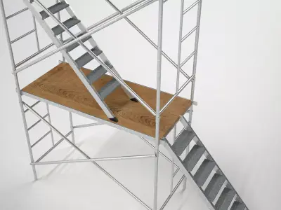Scaffold tower 11 3D model
