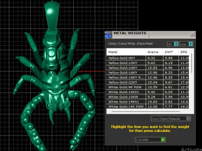 INSECT PENDANT 3D PRINTABLE MODEL 3D print model