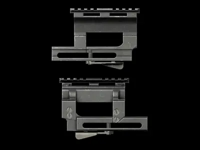 AK - Mount - Std Low-poly 3D model