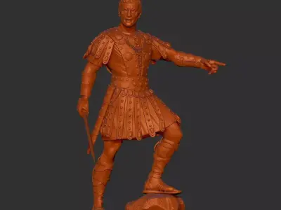 Roman General  3D print model