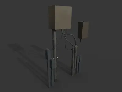 Electrical Box Free 3D model purchase