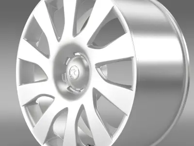 Vauxhall Vivaro Van rim 2015 3D model