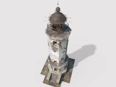Abandoned Lighthouse 3D model