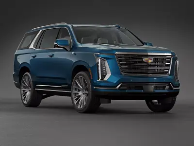 2025 Cadillac Escalade Platinum 3D model