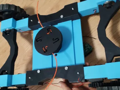 Lawnmower robot  3D print model