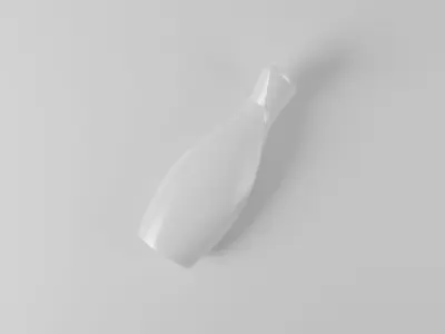 Body Lotion bottle 3D model buy