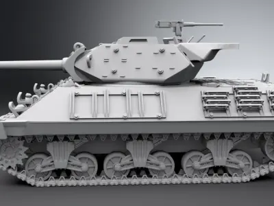 M10 wolverine Scale model 3D print model