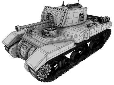 Ram Tank 3D model