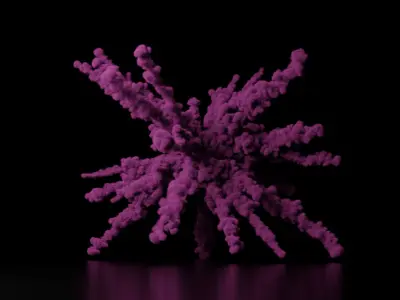 Color-Explosion explosion 3D model