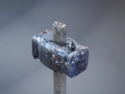 Sledgehammer hammer Free low-poly 3D model