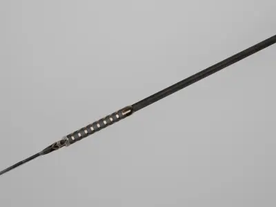 Solar spear Low-poly 3D model