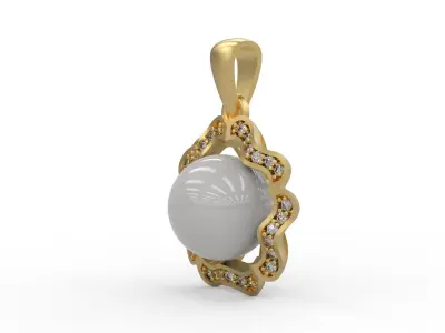 Pendant 332 3D print model