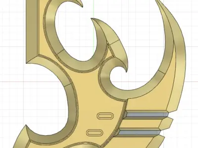 Protoss Logo 3D print model