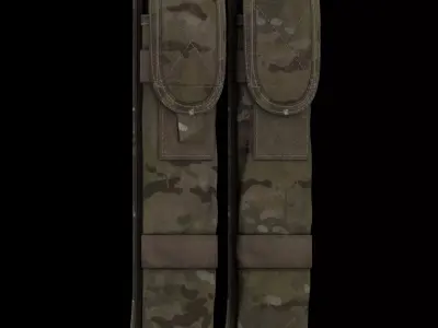 Paraclete Slap Charge Pouch Low-poly 3D model