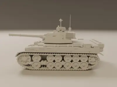 war tank 3D print model buy