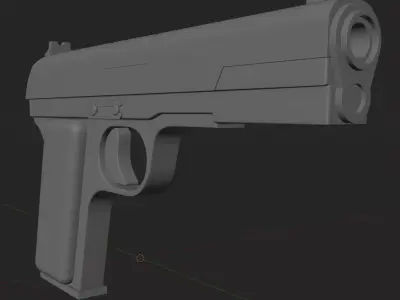TT-33 3D Model 3D model