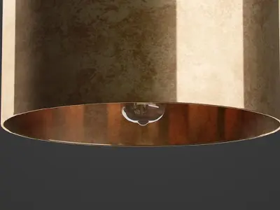 Industrial Metal Lamp Shade by Romatti  3D model