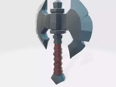 Battle Axe 4 3D model