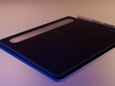 Pen Tablet 3D model