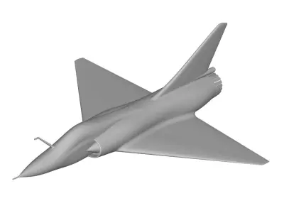 Dassault Mirage 2000 3D model get
