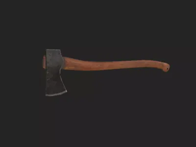 Axe 3D Model 001 Low-poly 3D model purchase