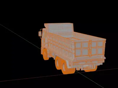 Mitsubishi Fuso Shogun FP350G 3D model