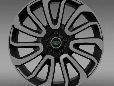 RangeRover V8 rim 3D model