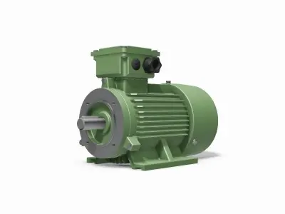 90S B34a Top IEC electric motor - 3D CAD model 3D model