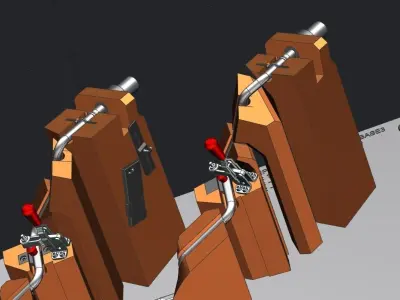 CF Pipe Design  Free 3D model