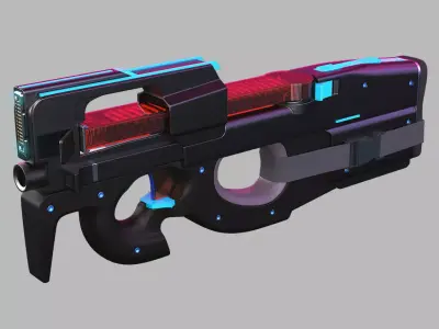 FN P90MN 3D model