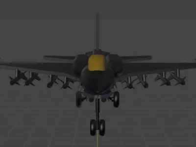 F-16 Wannabe 3D model