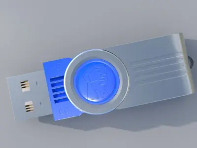 USB16GB 3D model