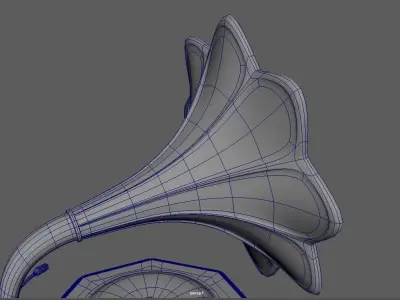 Bluetooth Gramophone 3D model