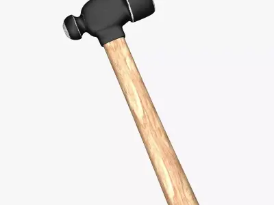 Used Ball Pen Hammer 3D model
