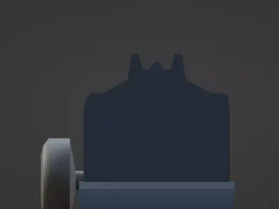 CZ Scorpion vz61 Low-poly 3D model