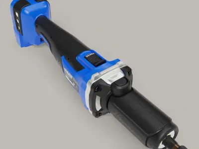 Sliding Switch Brushless Cordless Die Grinder Low-poly 3D model