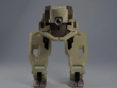 Guard watcher 3d mech model 3D model