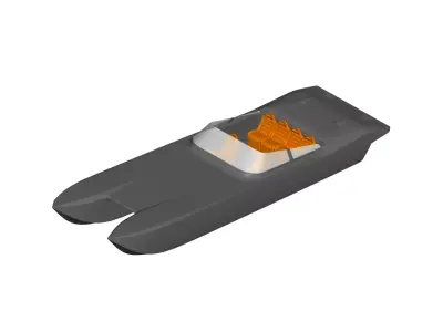 boat 5 3D model