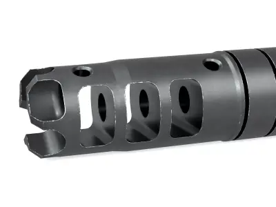 LANTAC Dragon Muzzle Brake Low-poly 3D model