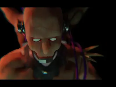 a cool character Free 3D model