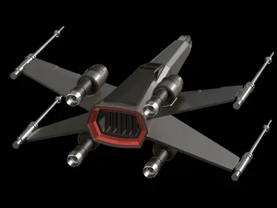 space ship 3D model order