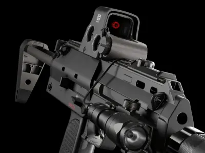 HK MP7 3D model