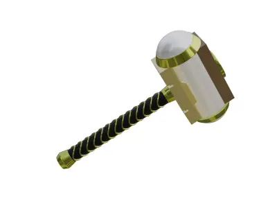 Hue Thor Model  Low-poly 3D model