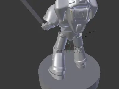 Galactic Crusader Paladin 3D Print 3D print model
