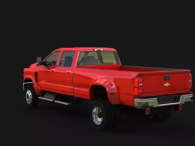 2020 Chevrolet Silverado 4500HD Pickup 3D model