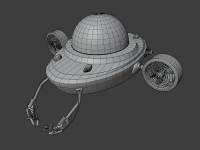 Under Water Vehicle 3D model