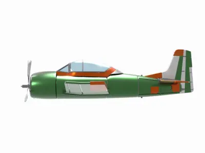 Aeroplane A1 3D print model