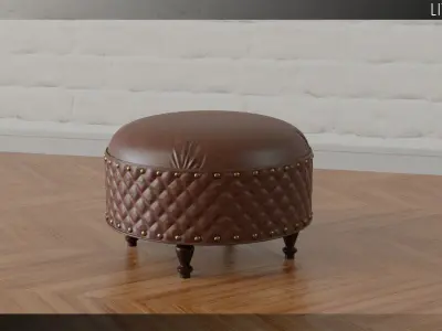 Furniture - Living Room - Industrial Style 3D model
