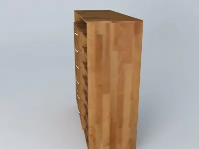 Dresser crab Free 3D model